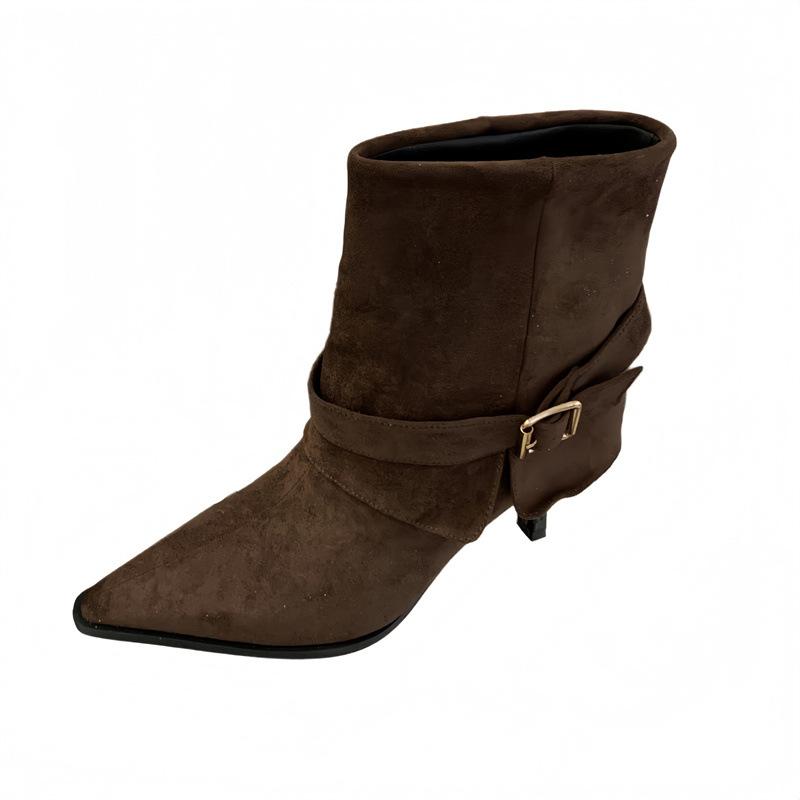 2025 stiletto high heel women's boots sizes 35-40