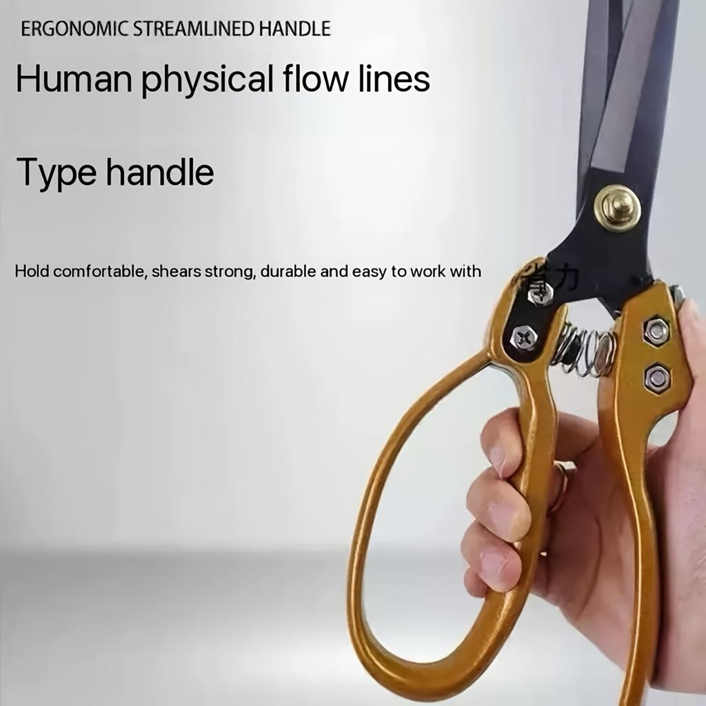 Best Selling Multi Purpose Scissors: Large Size for Trimming Pet Hair, Home Use, Lawn Care , Sharp Manganese Steel with Ergonomic Handle Design