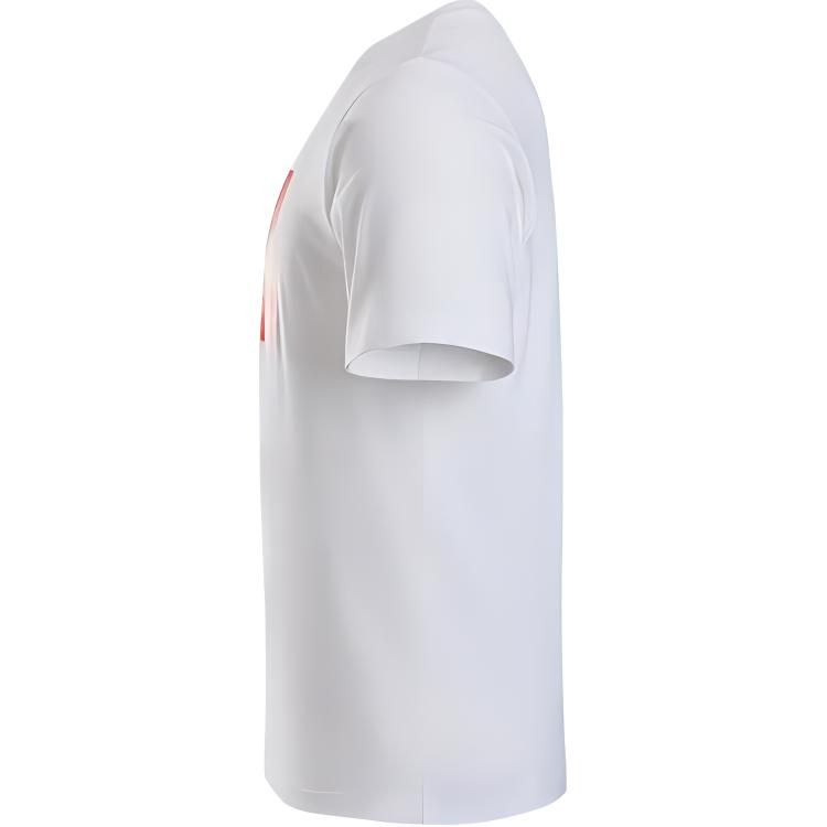 Nike Sportswear SS24 Summer Sports Festival Tennis Player Collection Logo Fashion Text Crew Neck Short Sleeve T-Shirt Unisex Tops White IH4280100
