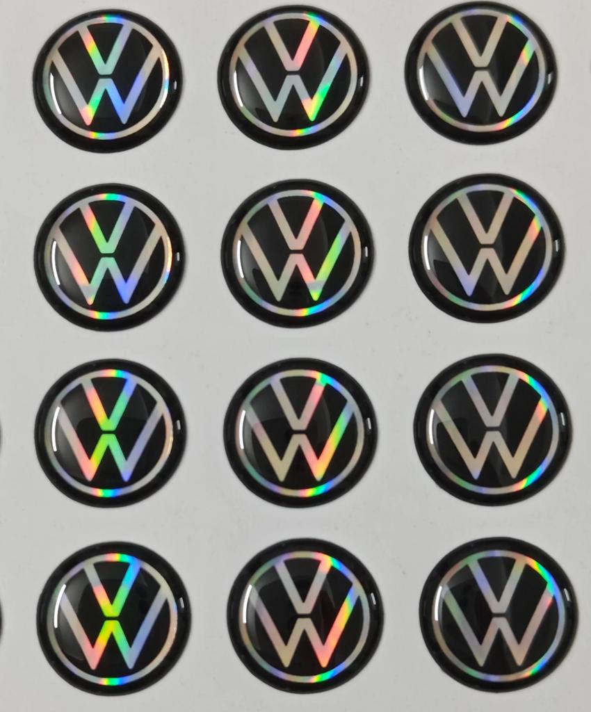 Lmn1 ·Car Key Sticker Auto Control Keychain Accessories For Volkswagen VW Rline R GTI Golf Polo Passat Magotan Tiguan Bora Jetta T-RO