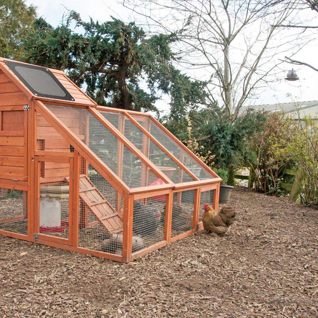 4PCS PVC Computer Fan Filter Grills Magnetic Frame PC Fan Dust Mesh PC Cooler Filter 3.66x3.66in