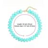 1Pcs Charms Chunky Jewelry Bohemian  Casual Dopamine Resin Bead Necklace Suitable For Women Daily Vacation Wear