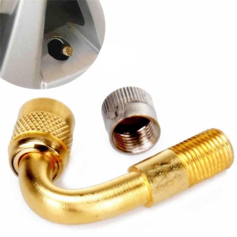Extension de Valve de pneu à 45/90/135 degrés, électronique de voiture utile, tige d'extension de Valve de pneu, Kits d'extérieur automobiles