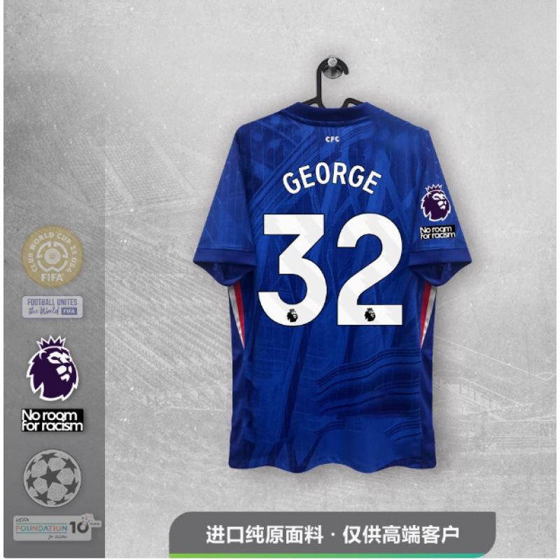 Coppa del Mondo per Club 2526 Chelsea Maglia a Maniche Corte Edizione Fan Edizione Giocatore Stampabile