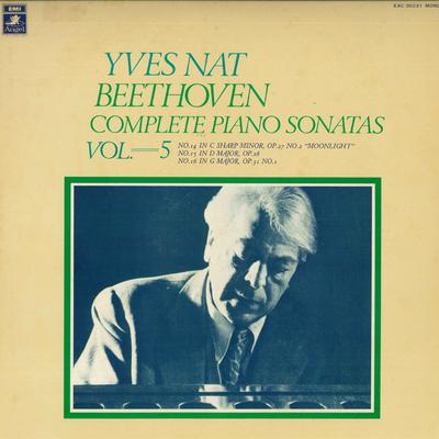 LP Record YVES NAT  Beethoven Complete Piano Sonatas  EAC30221 ANGEL Japan Classical Used