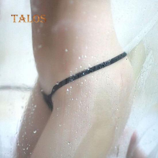 Talos Sexy Women Měkké Jednobarevné V-String T-back Kalhotky Spodní prádlo Tanga G-String Spodní prádlo