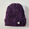 Neue Hüte für mittlere und ältere Frauen Winterwollmützen halten warm Winter-Hüte für ältere Damen Fleece Herbst- und Wintermützen gestrickt