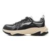 Li Ning Qixing Cushioning Slip Resistant Abrasion Resistant Low top Casual Shoes Men's Black AGCV369-1