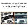 Car Charger Socket TYPE-C Port Charger In Car On The Road ABS Material 1 TYPE-C Port 2 Round Holes 2 USB Ports