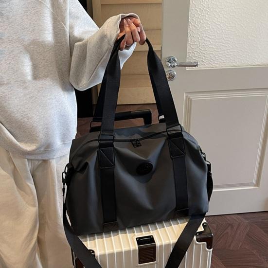 Unisex Gymnastiktasche Duffelbag mit Nassfach Weekender-Tasche Übernachtungs-Duffel für Männer Frauen Training Reisen Schwimmen