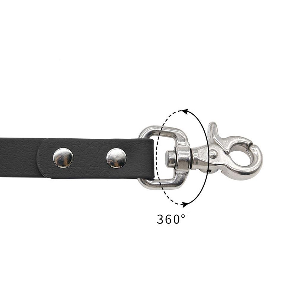 15M PVC Double-headed Dog Leash Waterproof Pet Leashes Outdoor Walk Training Soft 2 Heads Pet Traction Rope