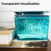 Wipes Dispenser Storage Box Large Capacity Dustproof Moisture Prevention Transparent Design Bathroom Wipes Case Box