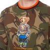 Polo Ralph Lauren Hanorac cu imprimeu urs Camuflaj Gât rotund Mânecă lungă Hanorac Bărbați hanorac 710766090-001