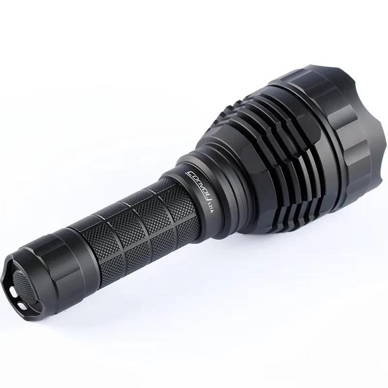 Convoy High Power Flashlight KW CULPM1.TG 8A 2300LM Driver Range 1190M Tactical Torch Light for Hunting Camping