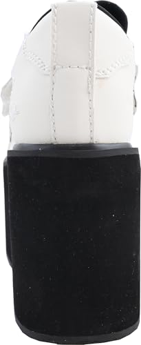 Yosuke Platform Shoes, 6310023, Women's, White, Sizes 22.0cm-22.5cm