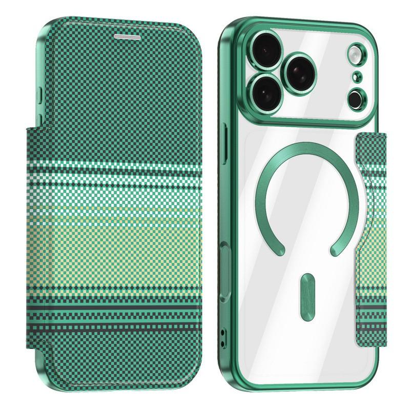 Magnetic Flip Cover Case IPhone 18 Pro Max 17 16 With Card Slot Premium PU Leather Wallet Stand Shockproof