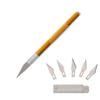 Multicolor Metal Scalpel Knife Tools Kit Non-Slip Blades Engraving Knife Mobile Mobile Phone Film Paper Cut Carving Tools #11