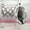 Super Soft Plush Tunnel Nest: Warming Hammock for Hamsters, Mice, Sugar Gliders, Ferrets, Guinea Pigs, and Cavies