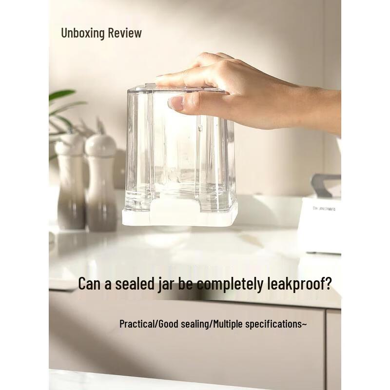 Transparent Sealed Food Storage Container