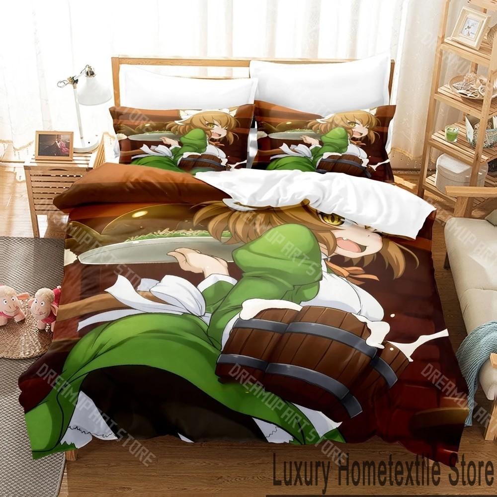 3D Printed DanMach Anime Bedding Set for Boys Girls Duvet Cover And Pillowcase Twin Queen King Full Single Double Sizes