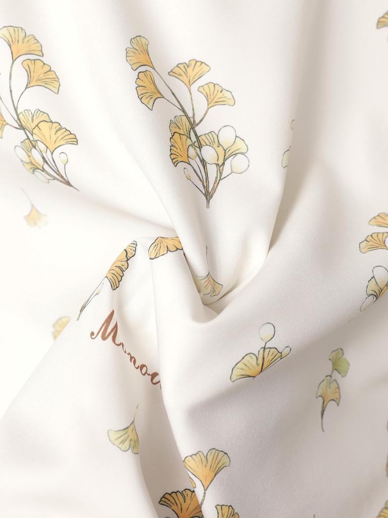 Oversized Loose Short Sleeve Ginkgo Print Hawaii Beach Summer Men Shirt Student Couples Fashion Casual Mens Clothing