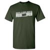 Philadelphia Retro Repeat - Sports Team City Pride Tailgating T Shirt - Forest