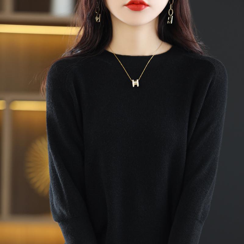 Damen Wollpullover Qinghe Kaschmir 50% Seide 50% Wolle Frühling und Sommer Wolle Kurzarm ärmellose Weste weich und bequem