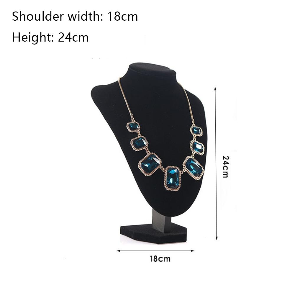 New Pendant Display Jewelry Display Rack Mannequin Jewellery Display Organizer Stand Retail Shop Decorate Bust Holder