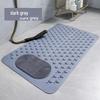 Non-Slip TPE Bathroom Mat - Anti-Fall Shower, Toilet, and Bathtub Massage Floor Mat