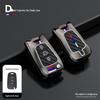 Car Key Case for Kia K2 K5, Hyundai Elantra, Langdong, Reina, ix35, Sportage - Protective Shell with Buckle