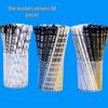 68-Pack Hexagonal Wooden Pencils - Taiwan Piano Keyboard Music Design