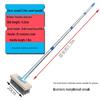 Stainless Steel Long-Handled Moss Removal Floor Brush