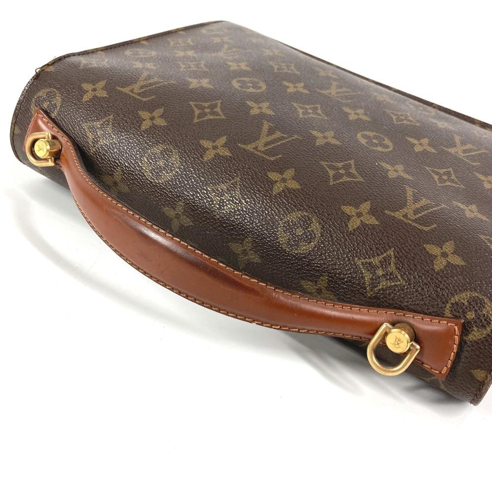 Louis Vuitton M51185 Monogram Monceau 28 document bag Hand Bag Canvas Brown