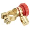 100A Battery Disconnect Switch for Vehicle Power Isolation Easy Operation Tighten Nut 4 5 Turns L Type Rotary Inches/cm