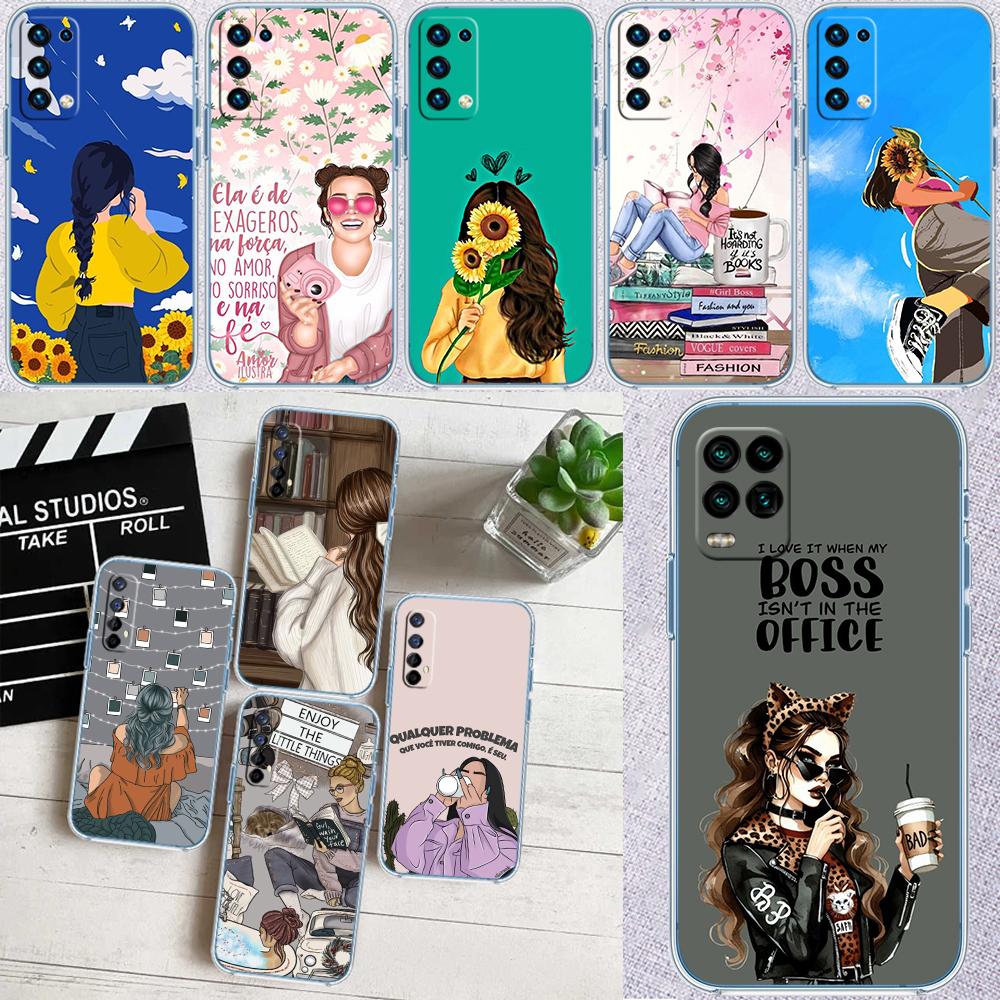 IK36 Girl Coffee Book Ästhetische Hülle für Motorola E13 E15 E20 E22 E22I E22S E30 E32 E40 E7 E7I G Plus Power Play Stylus G22 G14