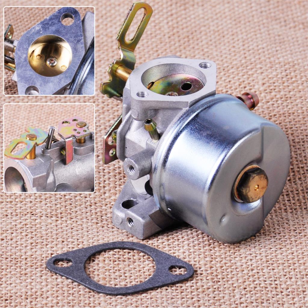 LETAOSK Carburetor Carb w/Gasket fit for Tecumseh 8HP 9HP 10HP HMSK80 HMSK90 LH318SA LH358SA Snowblower Generator серебряный