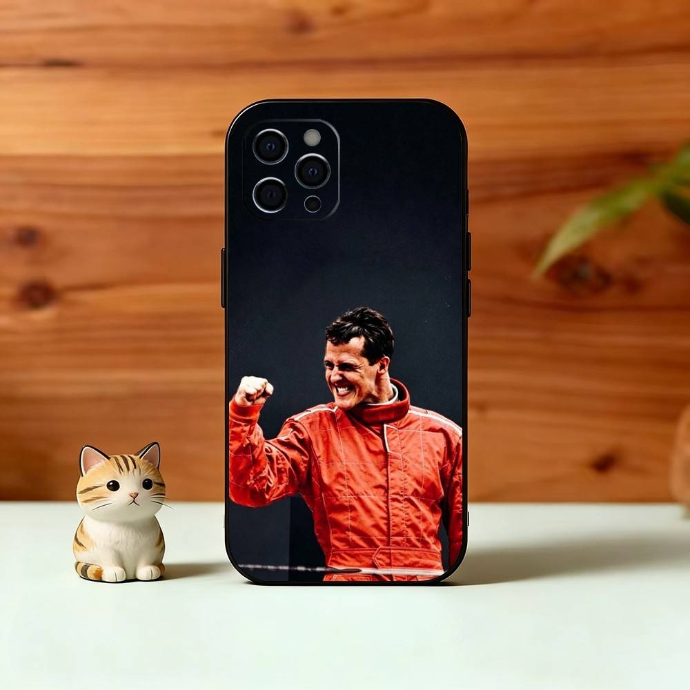 

Racing Driver M-Michael Schumacher Phone Case Silicone Soft For IPhone 17 16 15 14 13 12 11 X XR Plus Pro Max Plus iPhone14Pro