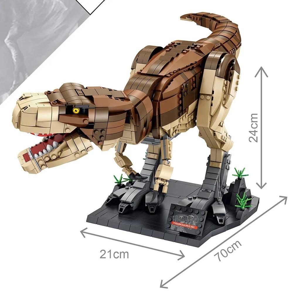 Dinosaurier Spielzeug Jurassic Park Indominus Rex Dinosaurier Welt Bausteine Mosasaurus Tyrannosaurus Steine DIY Spielzeug Kinder Geschenke