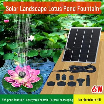 E-commerce 1,4W Zonne Fonteinpomp Hars Accessoire, 300G