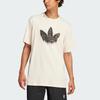 Adidas Originals Round Neck Pullover Short Sleeve American Vintage T-Shirt Men Tops Magic-White JN4559