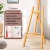 Children's Wooden Easel Art Set: Sketching & Painting Stand for Watercolors and Oils.