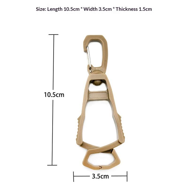 Outdoor Protective Gloves Clip Hanger Multi-Purpose Work Gloves Holder Clip Anti-Drop Glove Grabber Clip For Worker Construction