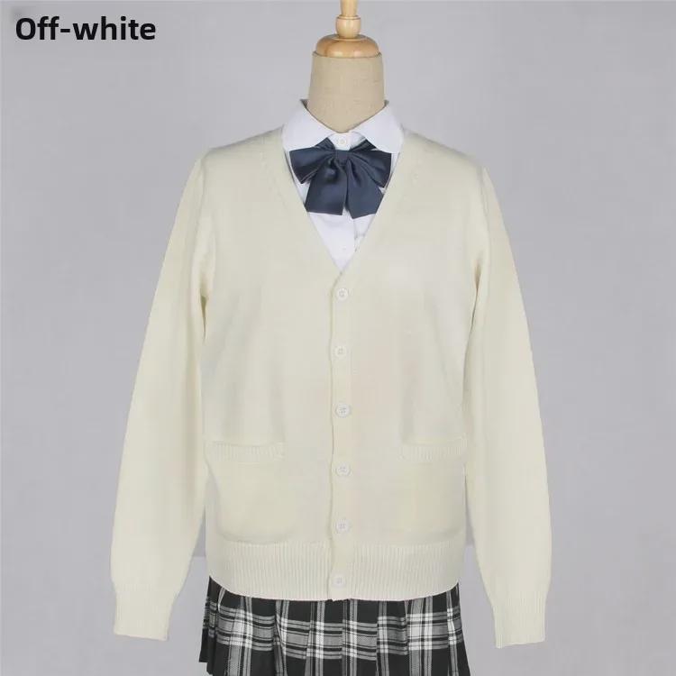 Svetr kardigan ve stylu sen pro JK pro ženy - Vysokoškolská uniforma, jaro a podzim