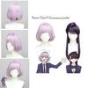 Komi Can't Communicate Komi Shōko Osana Najimi Parrucca Cosplay Fibra ad Alta Temperatura