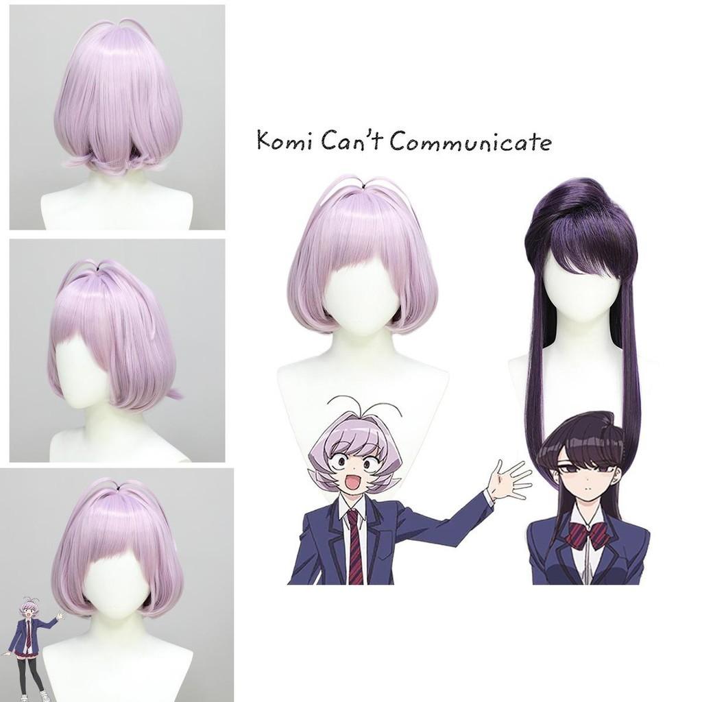 Komi Can't Communicate Komi Shōko Osana Najimi Parrucca Cosplay Fibra ad Alta Temperatura