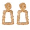 2026 Vintage Earrings Large for Women Statement Earrings Geometric Metal Pendant Earrings Trend Fashion Jewelry