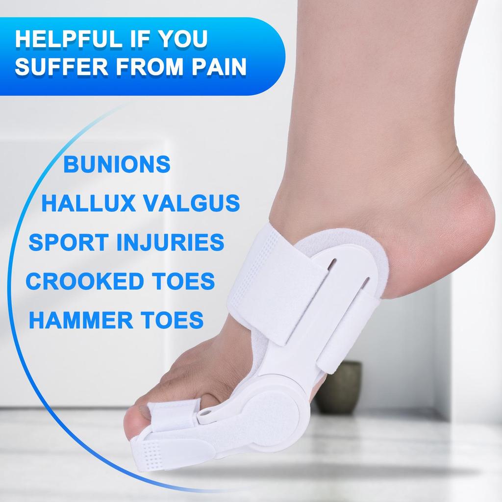 Órtese Corretora de Joanete e Protetora de Dedos para Crianças