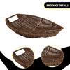 Bread Basket Fruit Woven Look Suitable for Decor Bedroom Pool