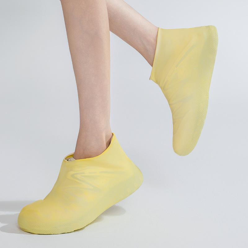 Waterproof Non-Slip Latex Shoe Covers - Thick, Wear-Resistant Rain Protection for Men and Women