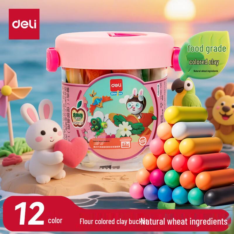 Deli Creative Playdough & Clay Craft Kits